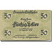 Banknote, Austria, Ernsthofen, 50 Heller, Eglise, 1920 UNC(63) Mehl:FS 184a