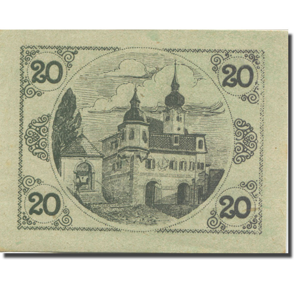 Banknote, Austria, Schörfling, 20 Heller  1920 UNC(60-62) Mehl:FS 971a