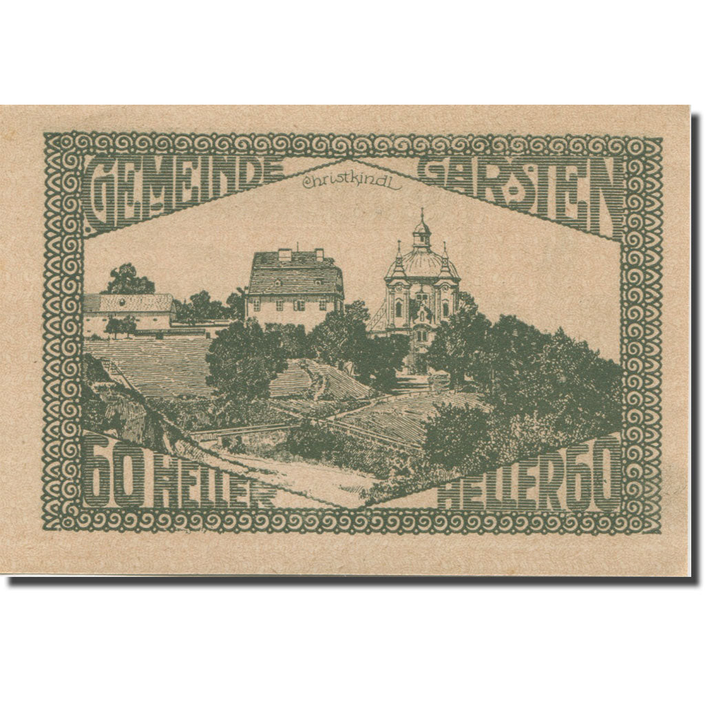 Banknote, Austria, Garsten, 60 Heller, rue, 1920, UNC(65-70), Mehl:FS 224