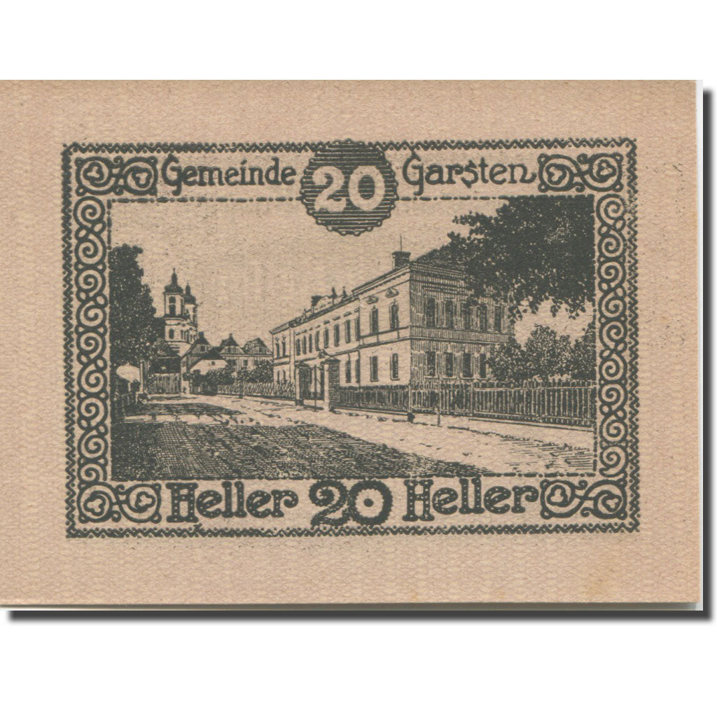 Banknote, Austria, Garsten, 20 Heller, rue, UNC(65-70), Mehl:FS 224