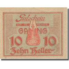 Banknote, Austria, Gaming, 10 Heller, Monument, 1920 UNC(63) Mehl:FS 220a