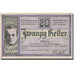 Banknote, Austria, Aurolzmunster, 20 Heller, place, 1920 UNC(63) Mehl:FS 69a
