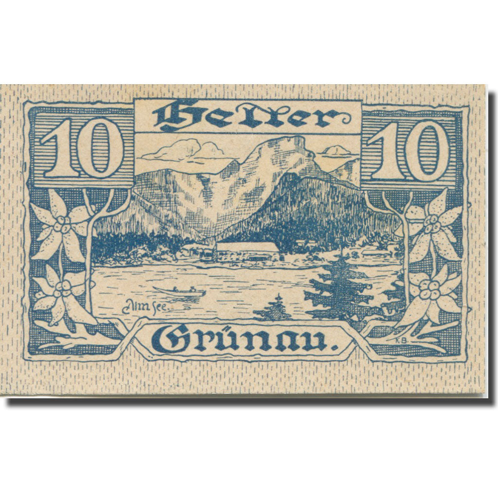 Banknote, Austria, Grünau, 10 Heller, lac 1920-11-31, UNC(65-70) Mehl:FS 300a
