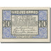 Banknote, Austria, Sonnberg, 10 Heller, bûcheron, 1920 UNC(65-70) Mehl:FS 1004a