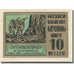 Banknote, Austria, Grödig, 10 Heller, personnage, 1920 UNC(63) Mehl:FS 290e