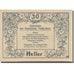 Banknote, Austria, Tiefgraben, 30 Heller, Eglise, 1920, UNC(63), Mehl:FS 1071