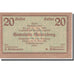 Banknote, Austria, Geiersberg, 20 Heller face value 1920, UNC(63) Mehl:FS 227a