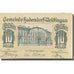 Banknote, Austria, Hadersdorf, 10 Heller, Monument 1920 UNC(63) Mehl:FS 326