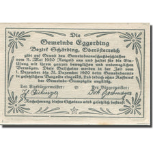 Billete, Austria, Eggerding, 30 Heller, château 1920-12-31, SC Mehl:FS 166a