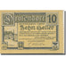 Banknote, Austria, Drosendorf, 10 Heller, mairie, 1920, UNC(63), Mehl:FS 134a