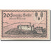 Banknote, Austria, Bodendorf, 20 Heller, château, 1921 UNC(63) Mehl:FS 96Ia