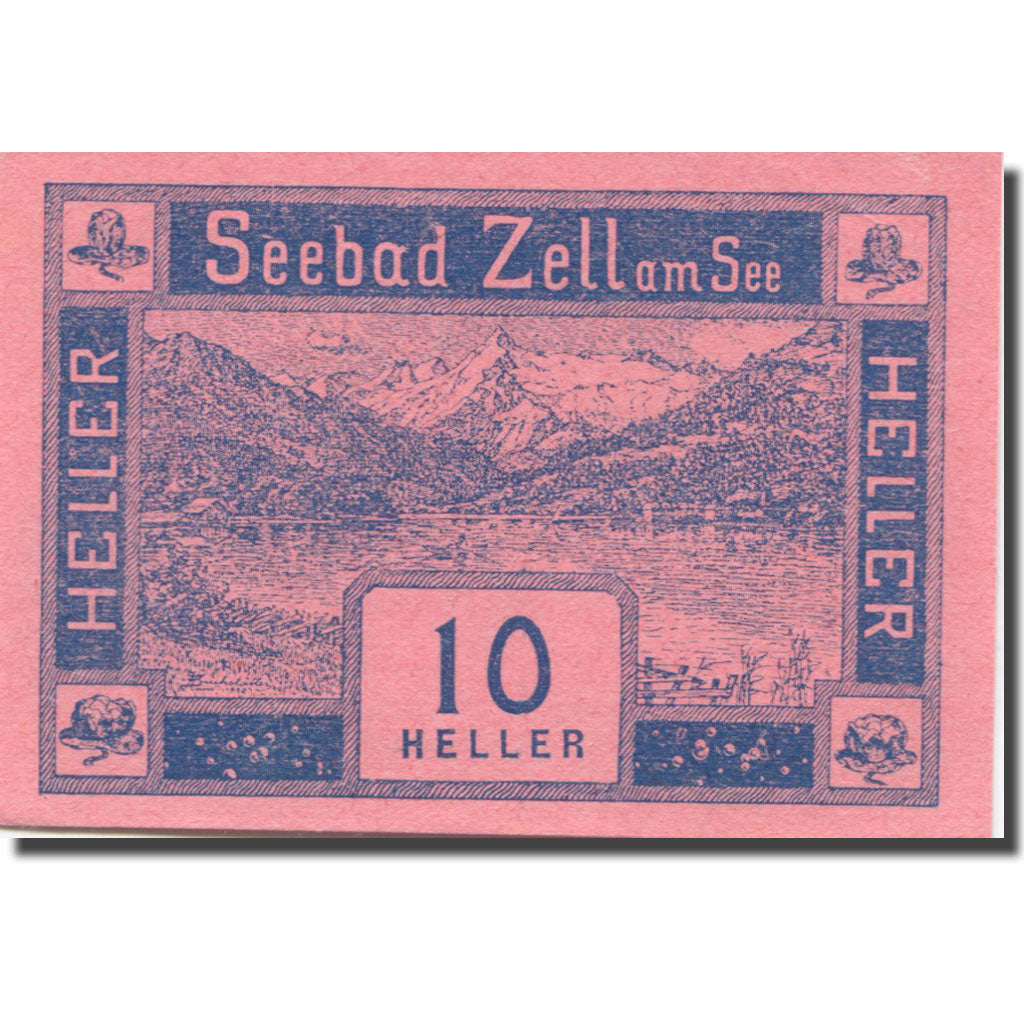 Banconote, Austria, Zell am See, 10 Heller, lac 1920-08-31, SPL Mehl:FS 1270I