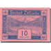 Banconote, Austria, Zell am See, 10 Heller, lac 1920-08-31, SPL Mehl:FS 1270I