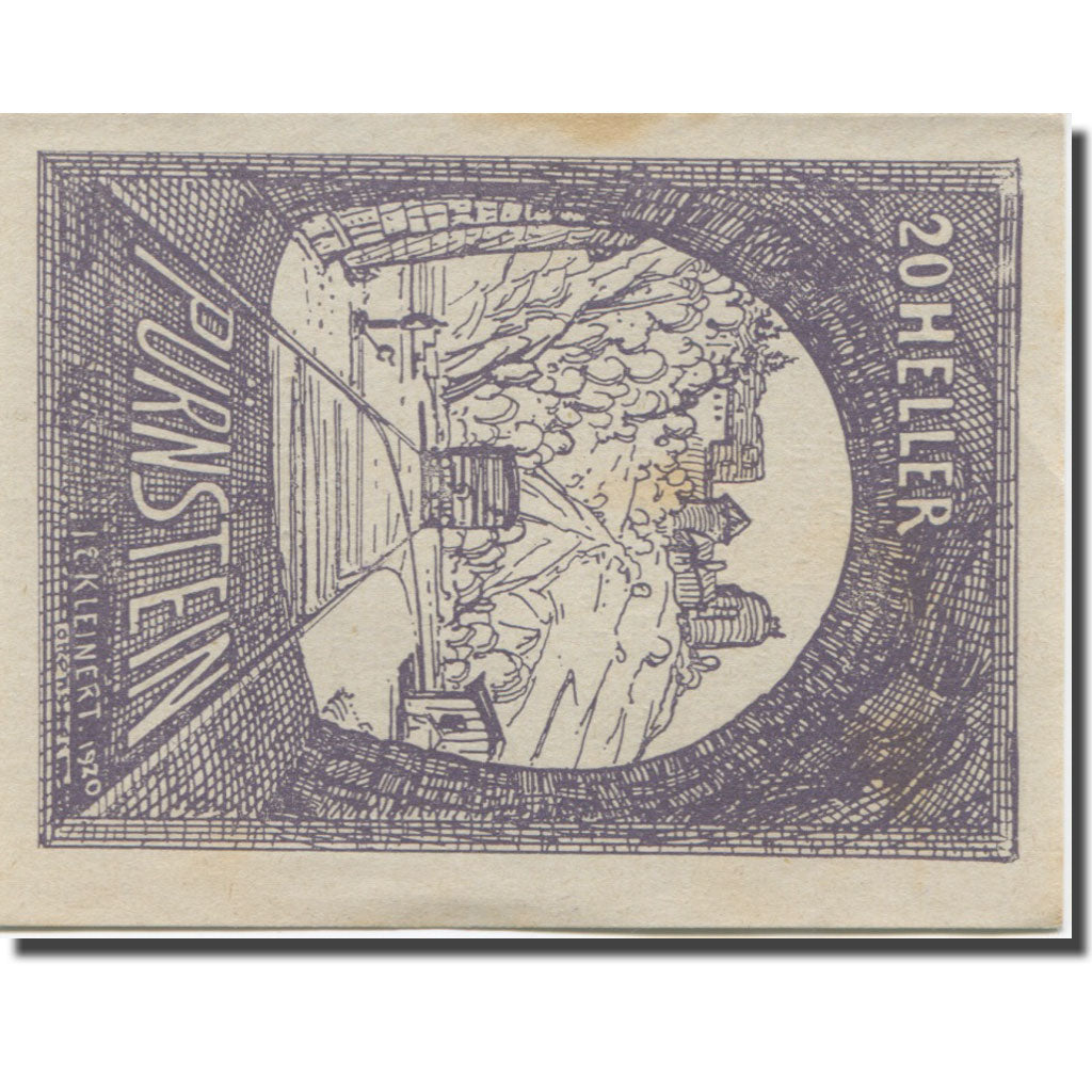 Banknote, Austria, Pürnstein, 20 Heller, Mine, AU(55-58), Mehl:FS 802a