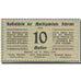 Banknote, Austria, Schrems, 10 Heller face value 1920 UNC(63) Mehl:FS 972Ib