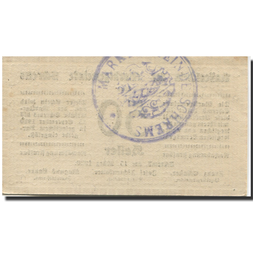 Banknote, Austria, Schrems, 50 Heller face value 1920 UNC(63) Mehl:FS 972Ib