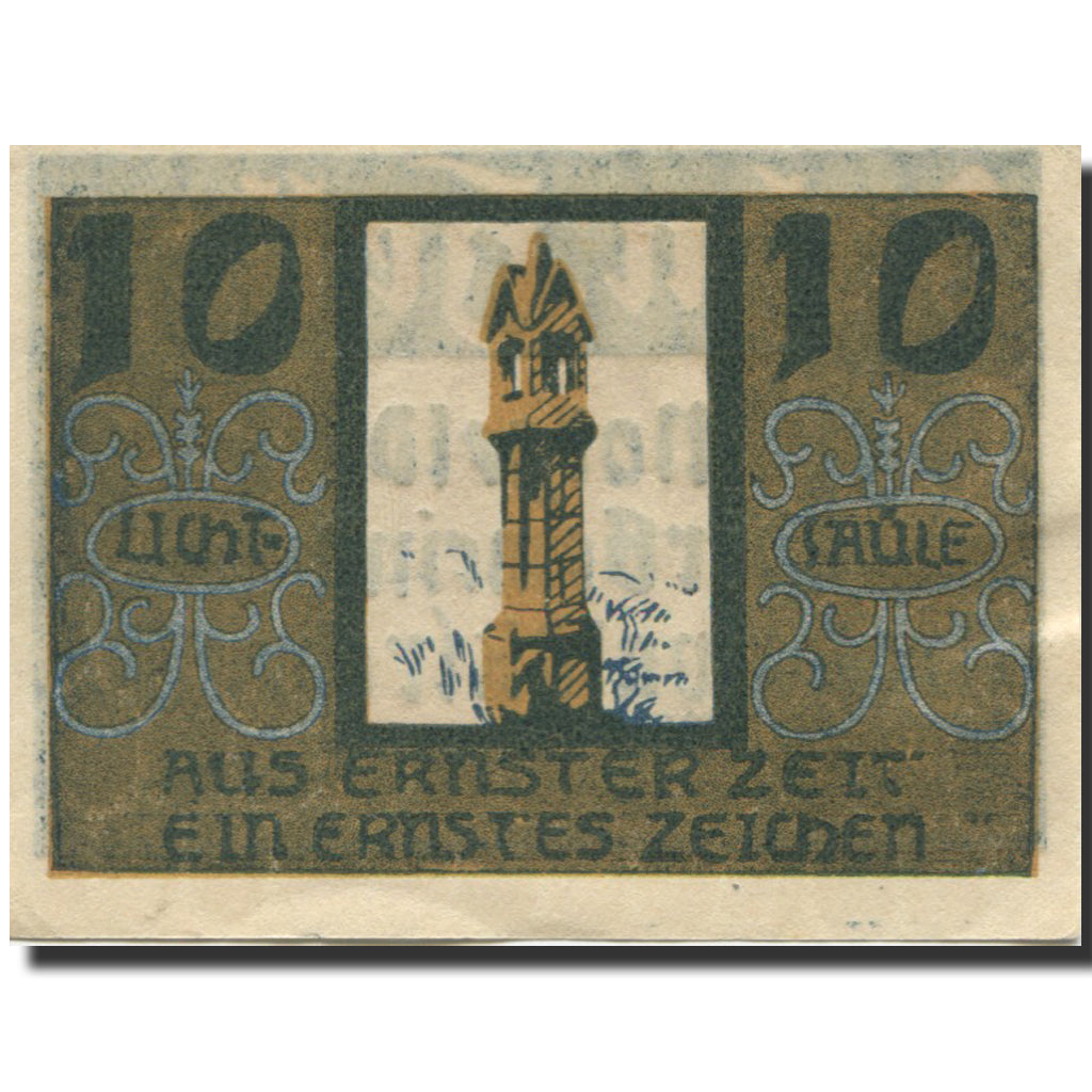 Banknote, Austria Niederwaldkirchen 10 Heller, tour 1, 1920 UNC(63) Mehl:FS 673a
