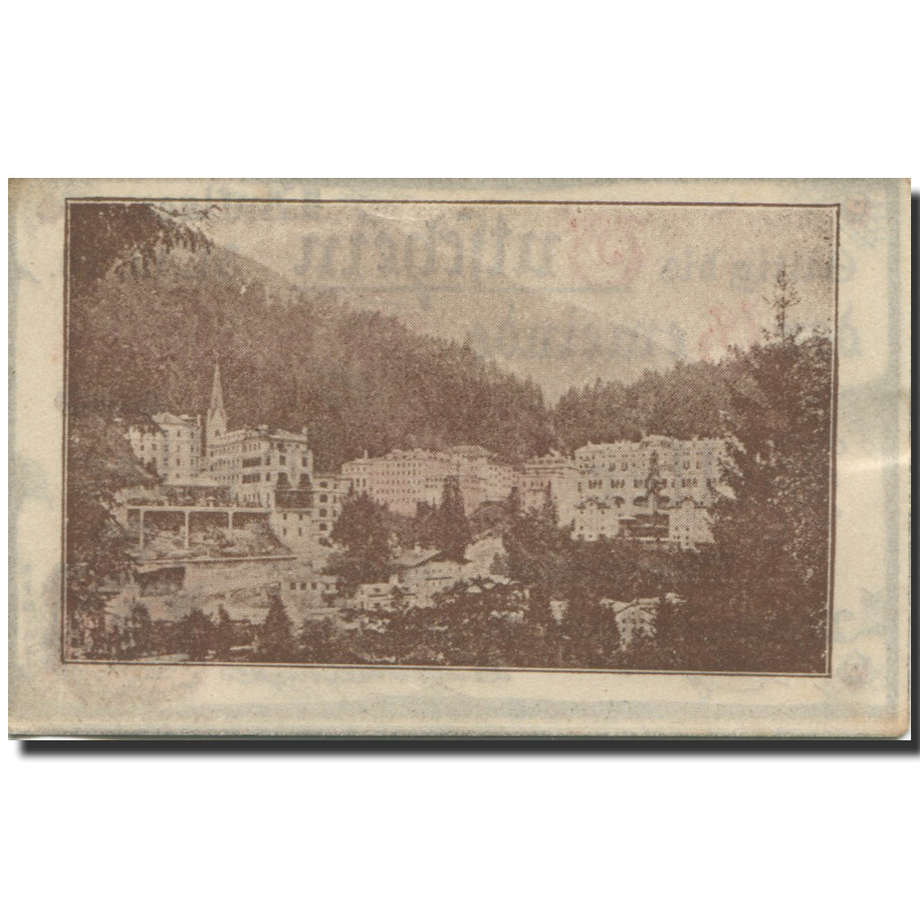 Banknote, Austria, Bad Gastein, 10 Heller, paysage, 1920 UNC(63) Mehl:FS 75IIa