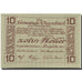 Banknote, Austria, Diersbach, 10 Heller, village, 1920 UNC(63) Mehl:FS 122a