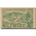 Banknote, Austria, Auberg, 50 Heller, paysage, 1920 UNC(63) Mehl:FS 66bD