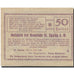 Geldschein, Österreich, St Agatha, 50 Heller, lac, 1920 UNZ- Mehl:FS 877IId