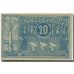 Banknote, Austria, Pernau, 20 Heller, champs 1920-10-31, UNC(63), Mehl:FS 734II