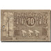 Banknote, Austria, Pernau, 10 Heller, Monument, 1920 UNC(63) Mehl:FS 734II