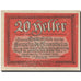 Banknote, Austria, Siezenheim, 20 Heller, chevalier, UNC(63), Mehl:FS 996b