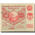 Banknote, Austria, Senftenberg, 10 Heller, paysage, 1920 UNC(63) Mehl:FS 993a
