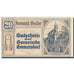 Banknote, Austria, Emmersdorf, 20 Heller, Eglise, 1920 UNC(63) Mehl:FS 171a