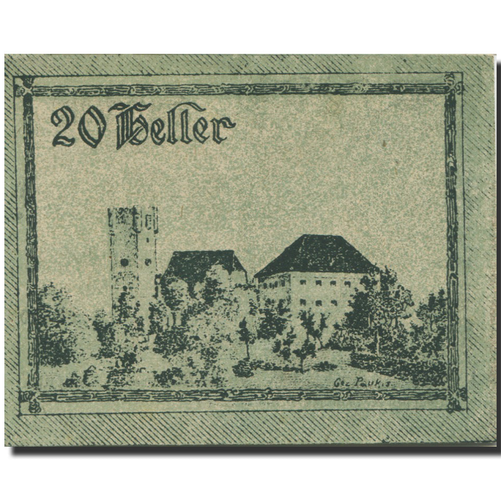 Banknote, Austria, Arbing, 20 Heller, Blason 1920-12-31, UNC(63), Mehl:FS 49a