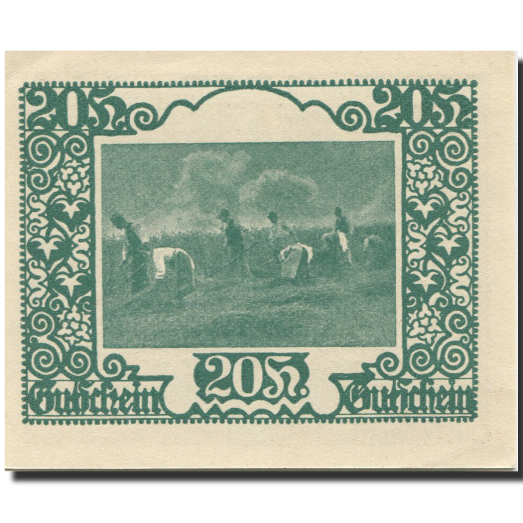 Banknote, Austria, Marienkirchen, 20 Heller, Eglise, UNC(63), Mehl:FS 910