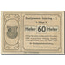 Banknote, Austria, Schärding, 60 Heller, pont 1920-12-31, UNC(63) Mehl:FS 951IIb
