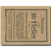 Biljet, Oostenrijk, Handenberg, 20 Heller, Eglise 1920-10-31, SPL Mehl:FS 347a