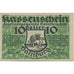 Banknote, Austria, Hainburg, 10 Heller, Blason, 1920, UNC(63) Mehl:FS 337a