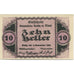 Biljet, Oostenrijk, Reith, 10 Heller, paysage 1920-11-01, SPL, Mehl:FS 831a