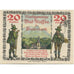 Biljet, Oostenrijk, Bad Aussee, 20 Heller, personnage, 1920 SPL Mehl:FS 73