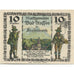 Nota, Áustria, Bad Aussee, 10 Heller, Eglise 1920-12-31, UNC(63) Mehl:FS 73