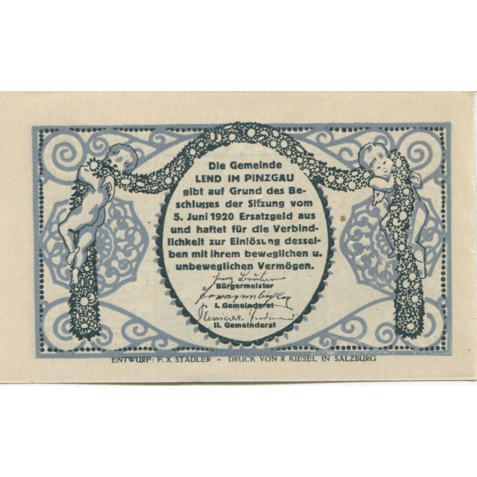 Banknote, Austria, Lend, 20 Heller, lac, UNC(63), Mehl:FS 511IIa