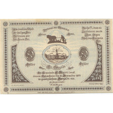 Banknote, Austria, St Aegidi, 50 Heller, Eglise, 1920 UNC(63) Mehl:FS 875IIa