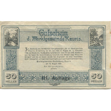 Banknote, Austria, Rauris, 50 Heller, château, 1920 UNC(63) Mehl:FS 823a