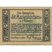 Nota, Áustria, Marienkirchen, 20 Heller, rue, 1920, UNC(63), Mehl:FS 909a