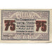 Banknote, Austria, Pupping, 75 Heller, village, 1920, UNC(63), Mehl:FS 792IIe