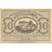 Banknote, Austria, Rannariedl, 10 Heller, château, 1920 UNC(63) Mehl:FS 818a