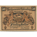 Banknote, Austria, Rabensburg, 50 Heller, Blason 2, 1920 UNC(63) Mehl:FS 807a