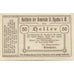 Banknote, Austria, St Agatha, 50 Heller, Maison, 1920 UNC(63) Mehl:FS 877Ib