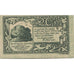 Nota, Áustria, St Thomas, 20 Heller, rocher 1920-12-31, UNC(63) Mehl: FS 938a
