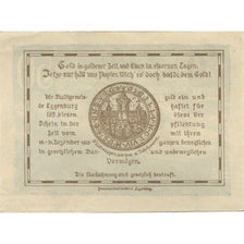 Banknote, Austria, Eggenburg, 50 Heller, château, 1920 UNC(63) Mehl:FS 162d