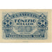 Billet, Autriche, Wels, 50 Heller, Batiment, 1920, SPL, Mehl:FS 1167II
