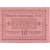 Banknote, Austria, Tumeltsham, 10 Heller face value 1920 UNC(63) Mehl:FS 1085IIb